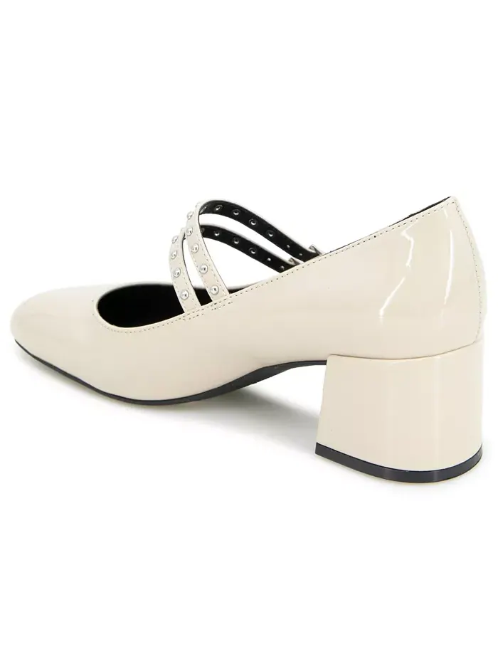 Женские туфли-лодочки Leeann Studs Mary-Jane Kenneth Cole Reaction — изображение 7 из 8, белый