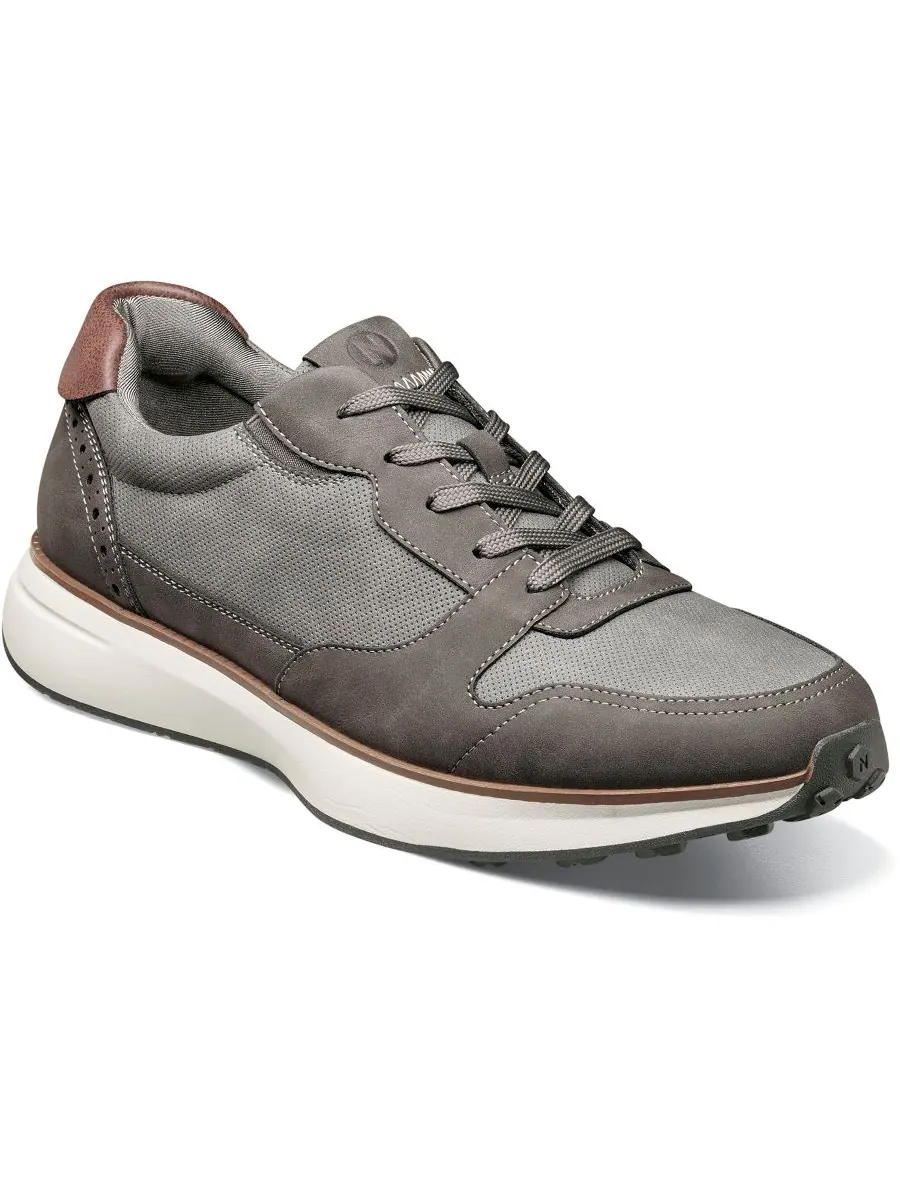 Мужские кроссовки Kore Swift Moc Toe Nunn Bush — изображение 1 из 7, серый мульти