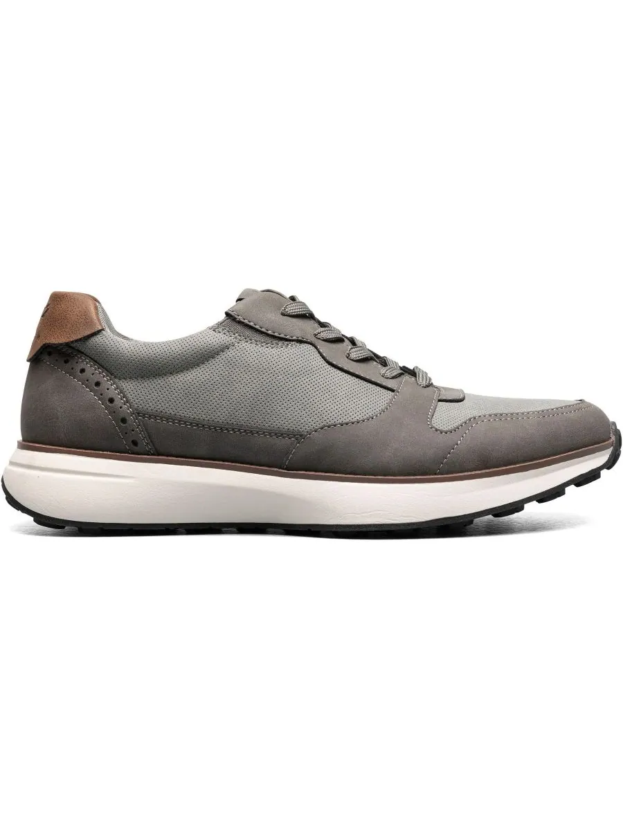 Мужские кроссовки Kore Swift Moc Toe Nunn Bush — изображение 4 из 7, серый мульти