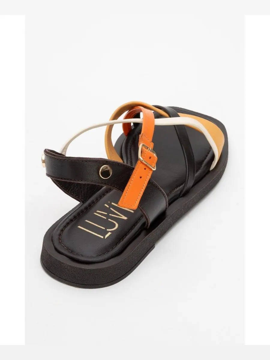 Кожаные сандалии Rouse (женские) Forever & Always Shoes — изображение 3 из 6, коричневый