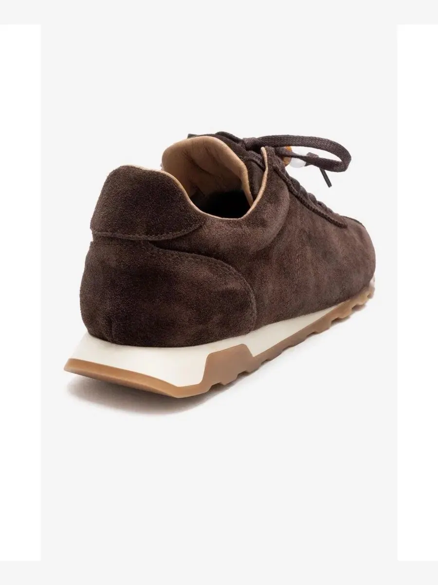 Кроссовки женские с кожаной отделкой Brea Forever & Always Shoes — изображение 6 из 7, коричневый