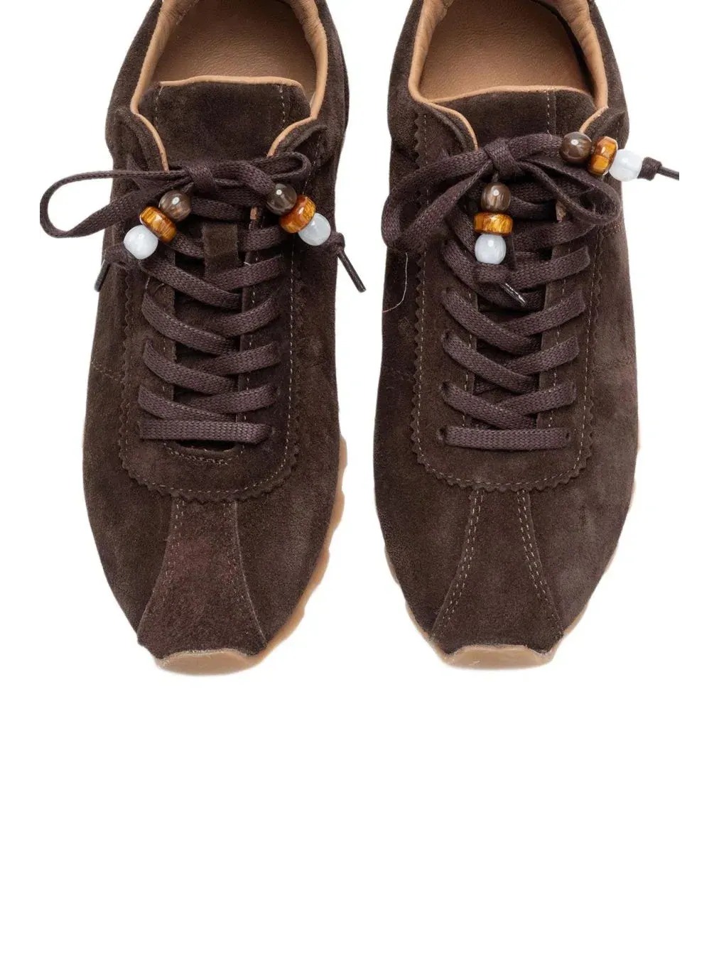 Кроссовки женские с кожаной отделкой Brea Forever & Always Shoes — изображение 7 из 7, коричневый