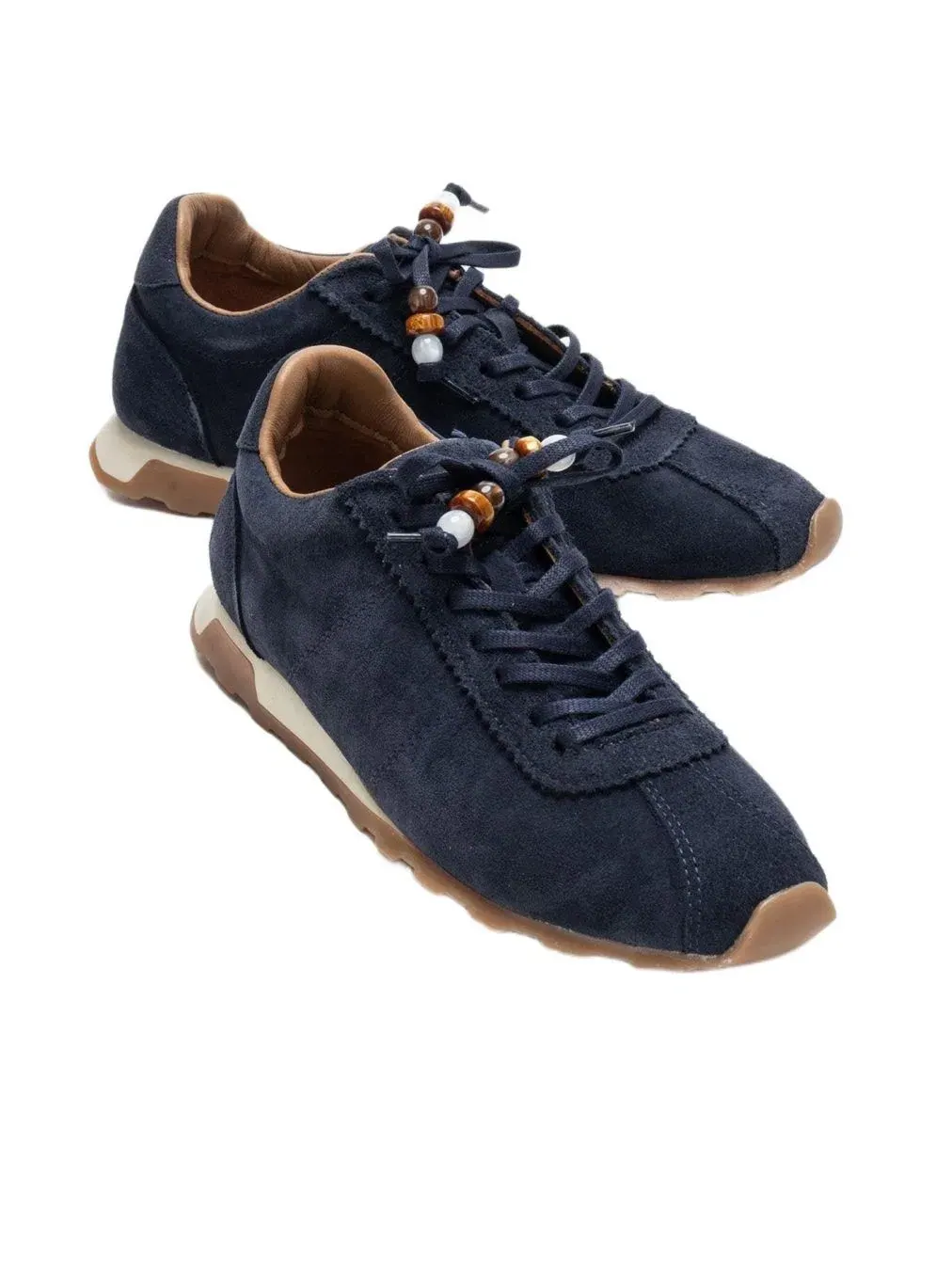 Кроссовки женские с кожаными вставками Brea Forever & Always Shoes — изображение 2 из 7, темно-синий