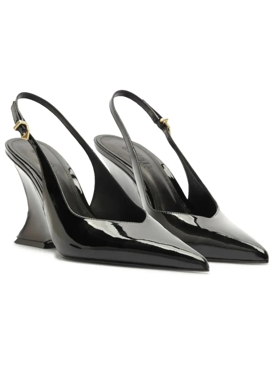 Туфли-лодочки с ремешком Siena Slingback Schutz — изображение 11 из 12, черный