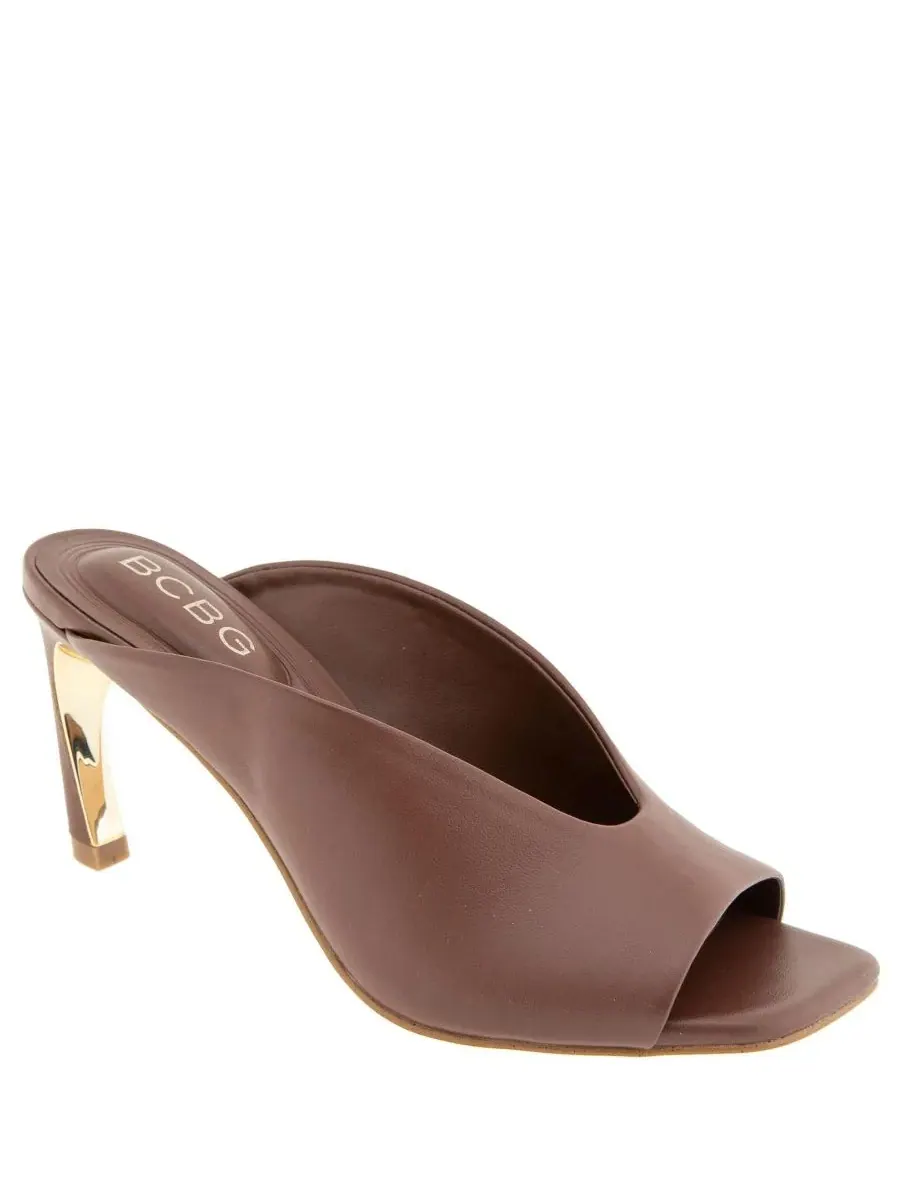 Женские сандалии на каблуке Reese BCBG — изображение 1 из 3, сепия