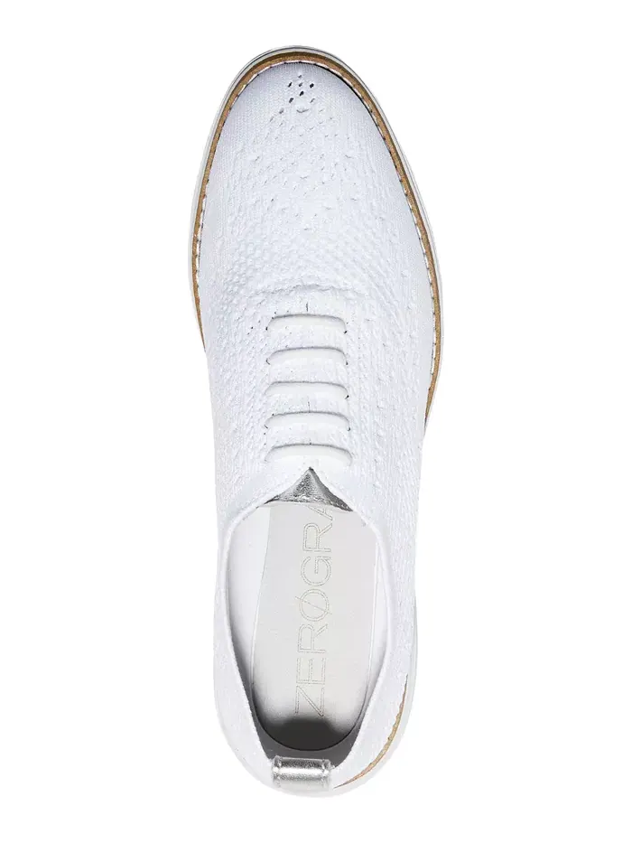 Женские оксфорды ØriginalGrand Stitchlite Cole Haan — изображение 4 из 5, белый