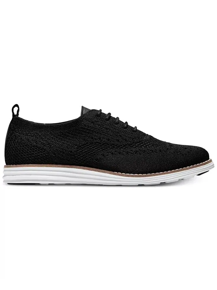 Женские оригинальные туфли-оксфорды Grand Stitchlite Cole Haan — изображение 2 из 5, черный/белый