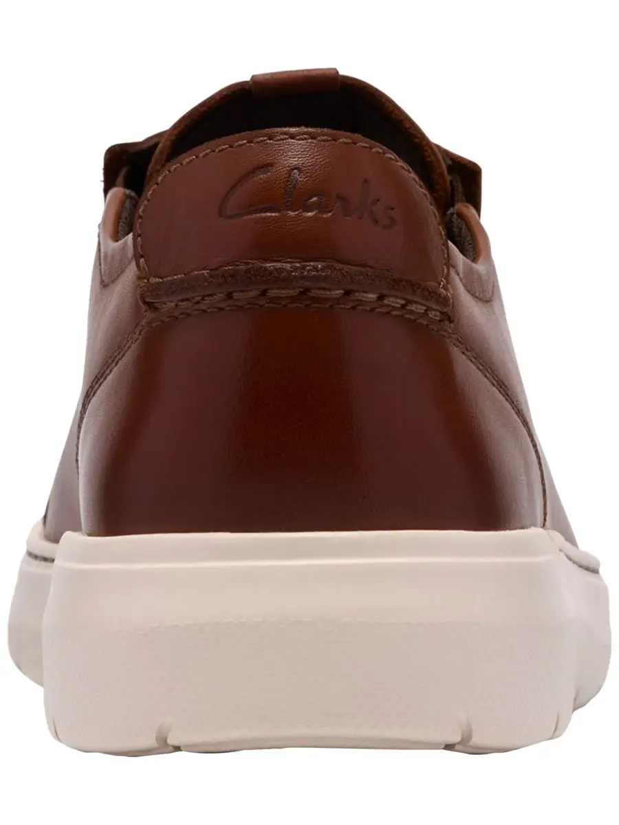 Кроссовки мужские Clarks Flexwell, на шнуровке — изображение 3 из 6, бежевый