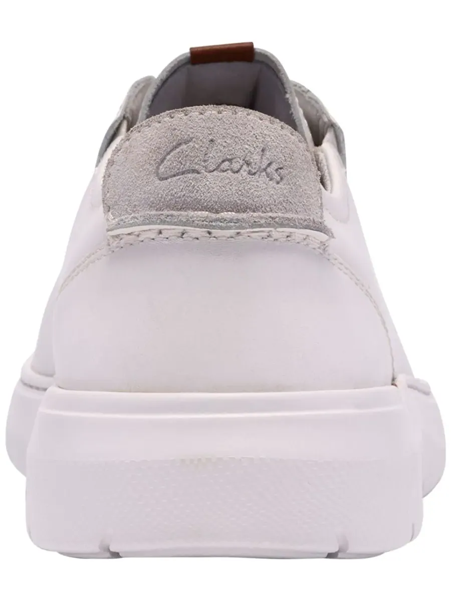 Кроссовки мужские Clarks Flexwell, на шнуровке — изображение 3 из 6, белый