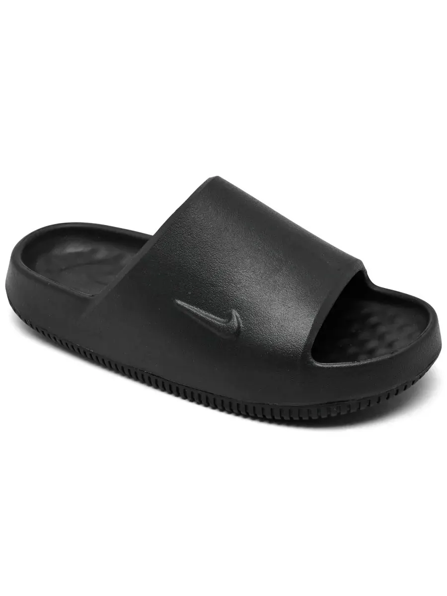 Женские сандалии-шлепанцы Calm 2.0 от Finish Line Nike — изображение 1 из 6, черный