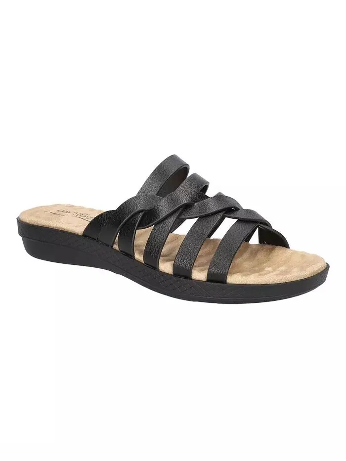 Женские шлепанцы Comfort Wave Sheri Easy Street — изображение 1 из 7, черный