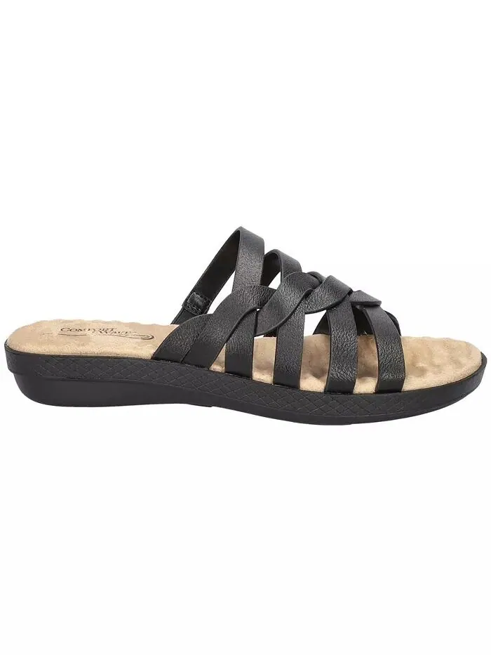Женские шлепанцы Comfort Wave Sheri Easy Street — изображение 3 из 7, черный