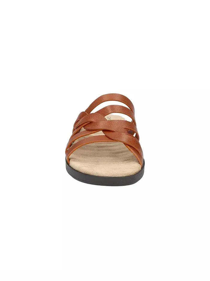 Женские сандалии Comfort Wave Sheri Slide Easy Street — изображение 2 из 7, коричневый