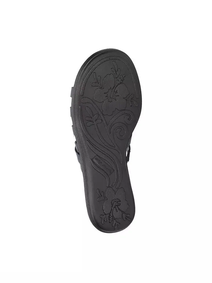 Женские шлепанцы Comfort Wave Sheri Easy Street — изображение 6 из 7, темно-синий