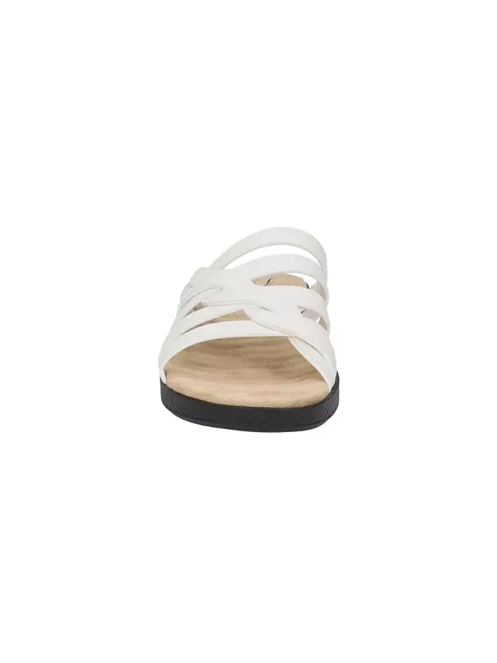 Женские сандалии Comfort Wave Sheri Slide Easy Street — изображение 2 из 7, белый