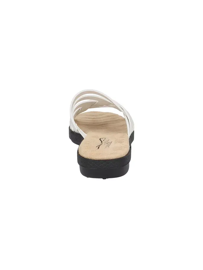 Женские сандалии Comfort Wave Sheri Slide Easy Street — изображение 4 из 7, белый