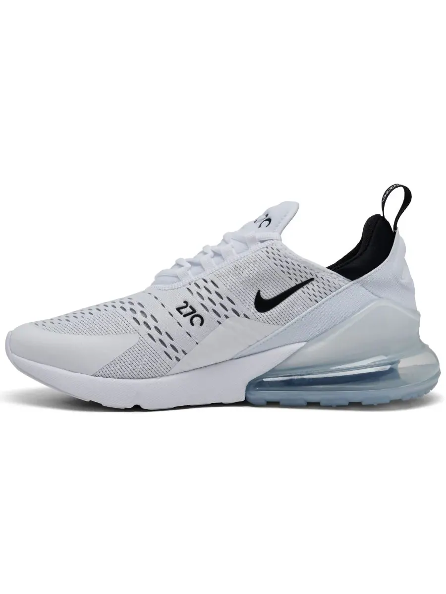 Мужские повседневные кроссовки Air Max 270 от Finish Line Nike — изображение 6 из 8, белый черный