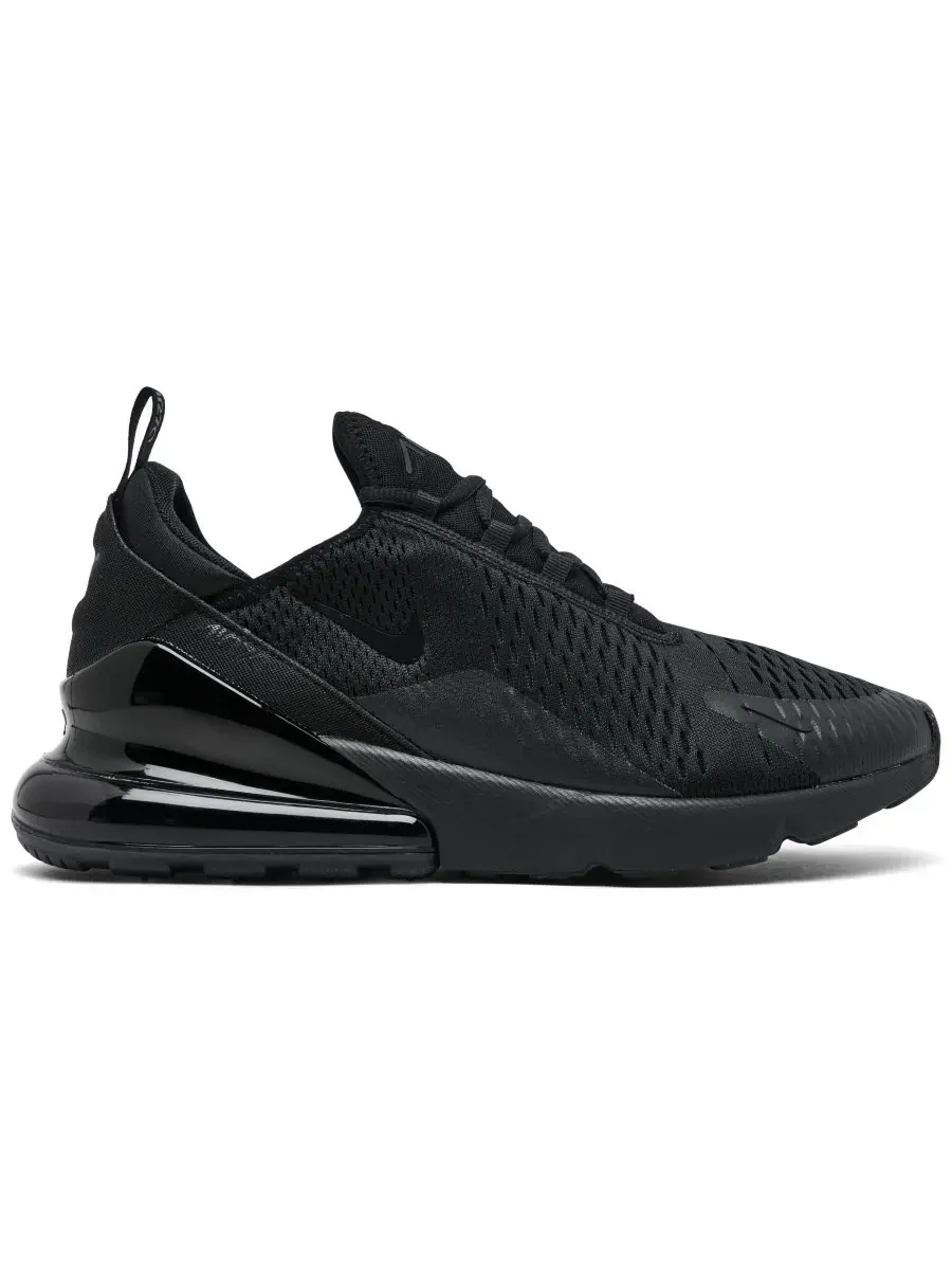 Мужские повседневные кроссовки Air Max 270 от Finish Line Nike — изображение 2 из 7, черный