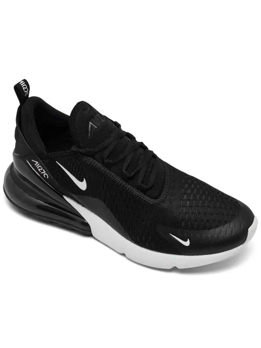 Мужские повседневные кроссовки Air Max 270 от Finish Line Nike — изображение 7 из 7, черный