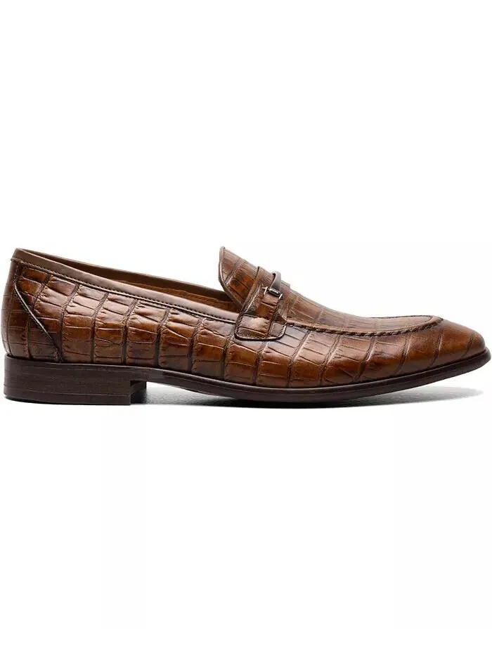 Мужские мокасины Ferdinand Moc Toe Slip On Stacy Adams — изображение 2 из 7, коричневый