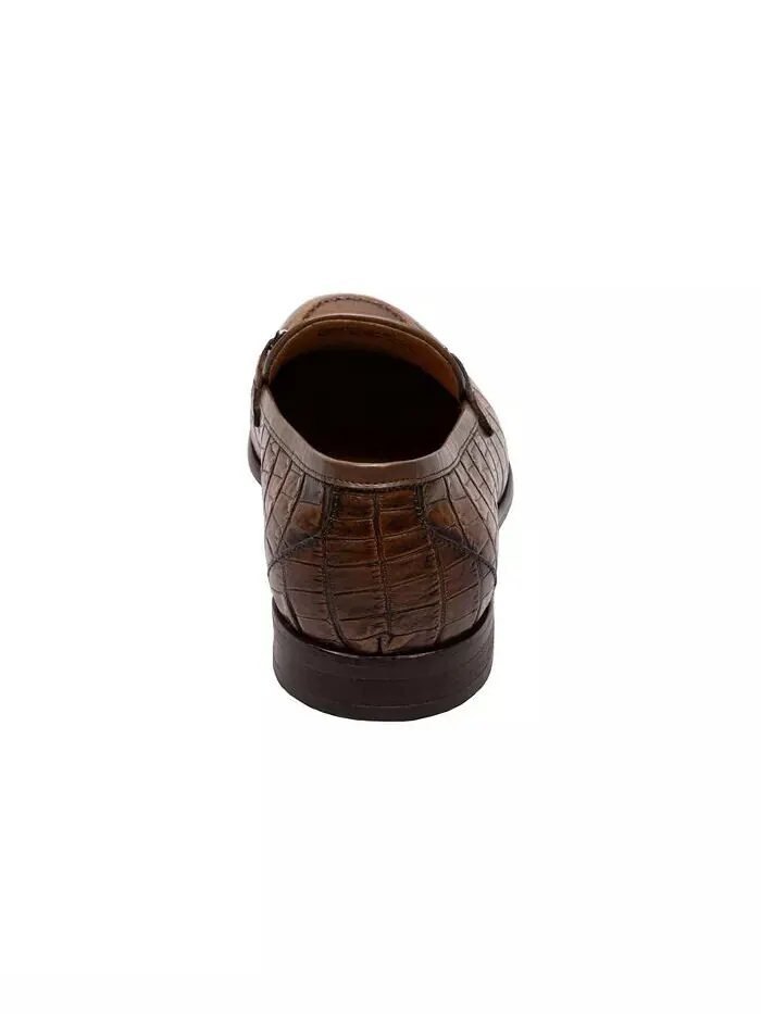 Мужские мокасины Ferdinand Moc Toe Slip On Stacy Adams — изображение 3 из 7, коричневый