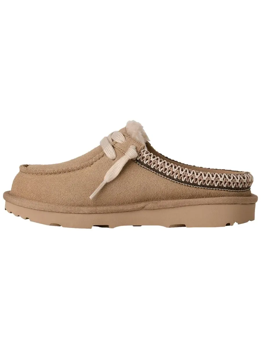 Детские сабо Tasman Mule с круглым носком UGG — изображение 6 из 7, бежевый