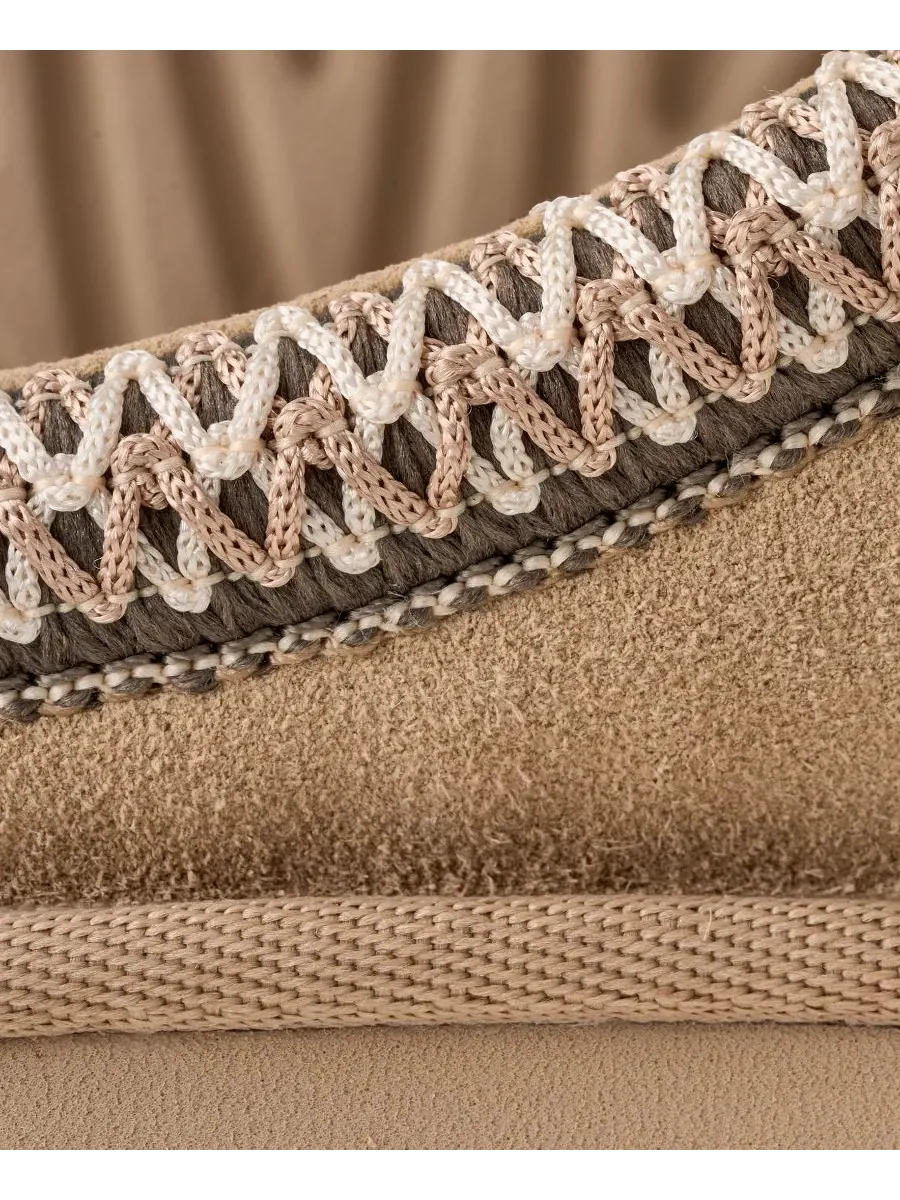Детские сабо Tasman Mule с круглым носком UGG — изображение 7 из 7, бежевый