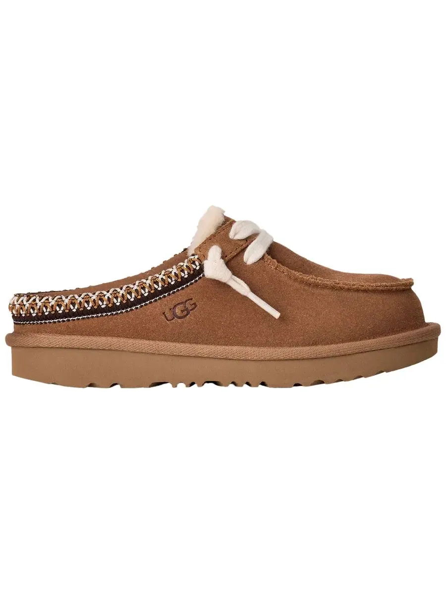 Детские сабо Tasman Mule с круглым носком UGG — изображение 2 из 7, орех
