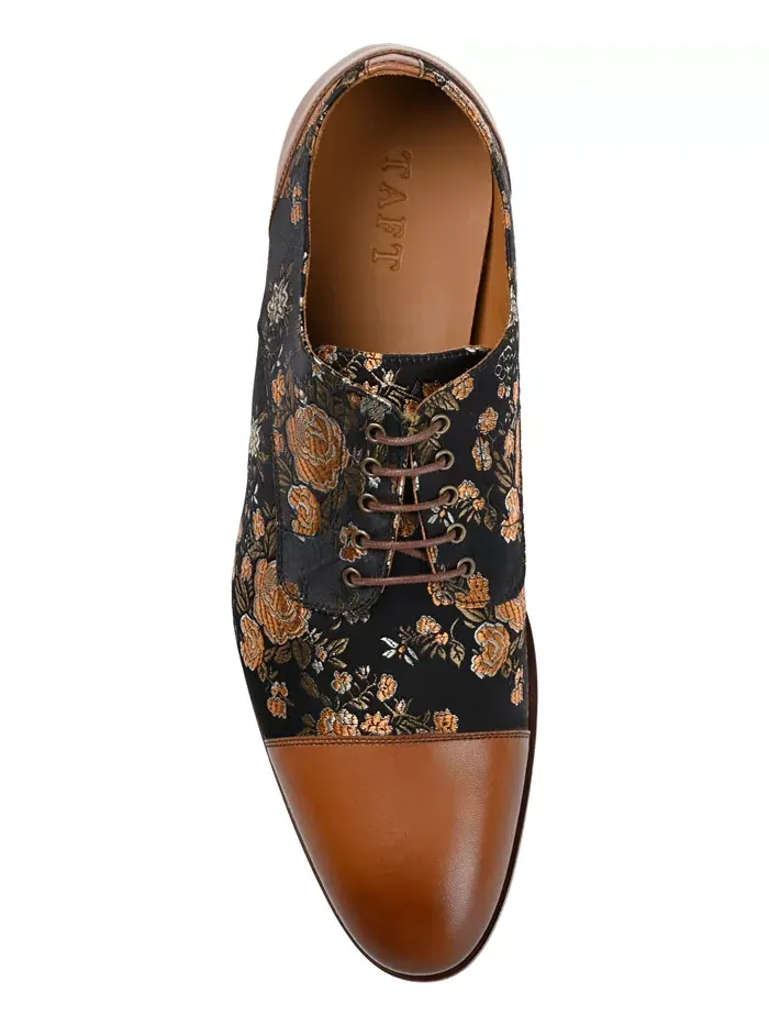 Мужские туфли Jack Handcrafted Leather, Velvet and Wool Taft — изображение 4 из 10, зеленый