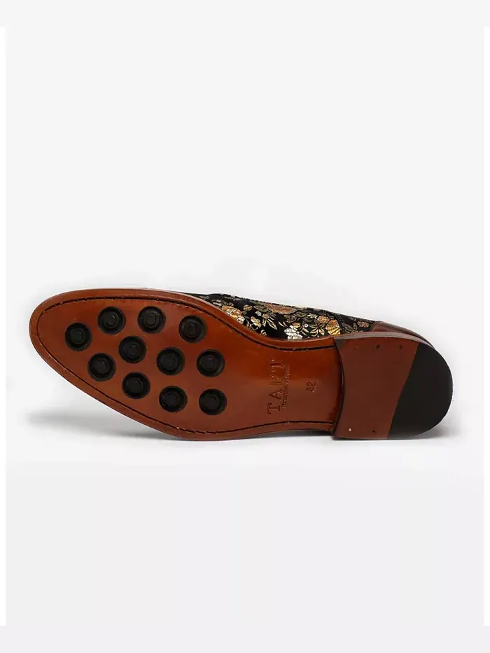 Мужские туфли Jack Handcrafted Leather, Velvet and Wool Taft — изображение 7 из 10, зеленый