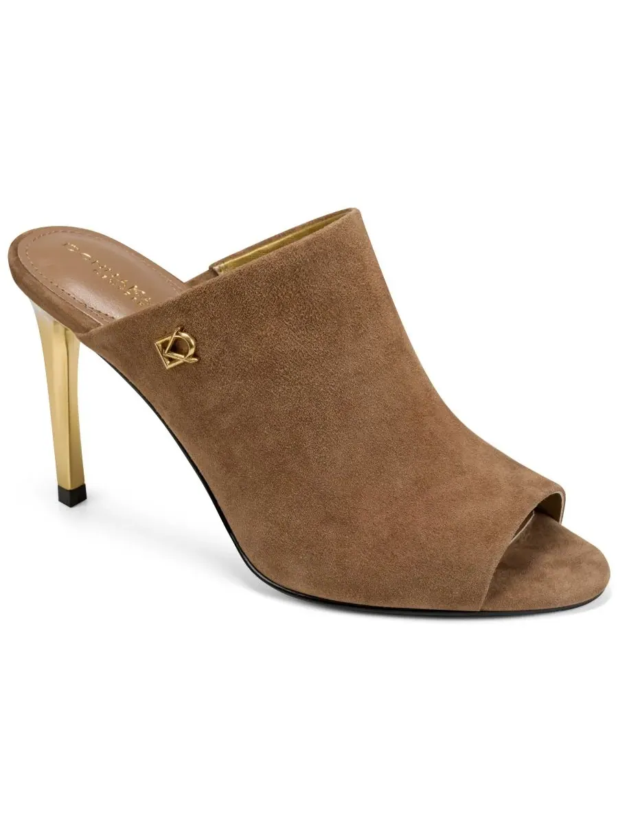 Женские босоножки на шпильке Donna Donna Karan New York — изображение 1 из 5, бежевый