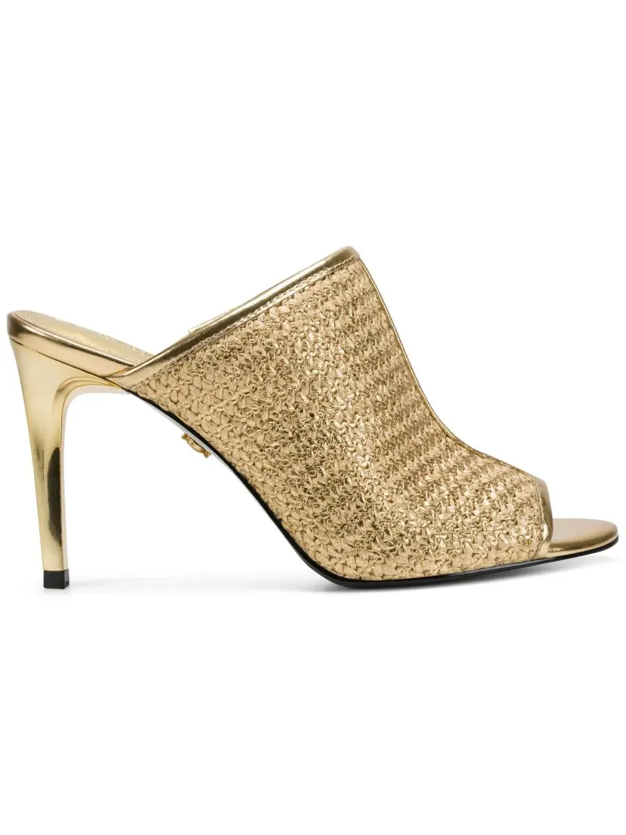 Женские босоножки на шпильке Donna Donna Karan New York — изображение 2 из 6, золото