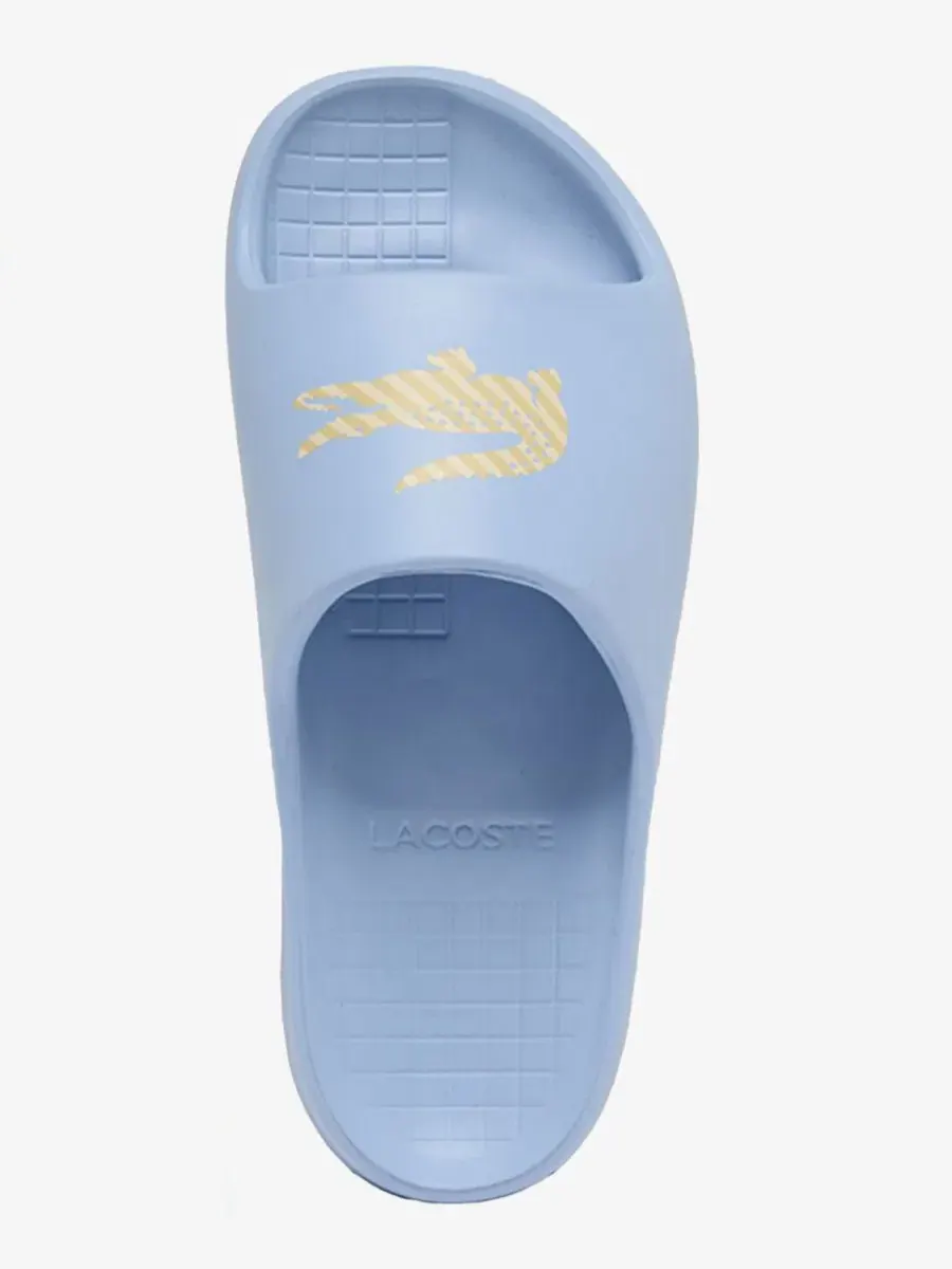 Мужские шлепанцы Serve 2.0 Chunky Slip-On Slides Lacoste — изображение 12 из 17, бежевый/бежевый