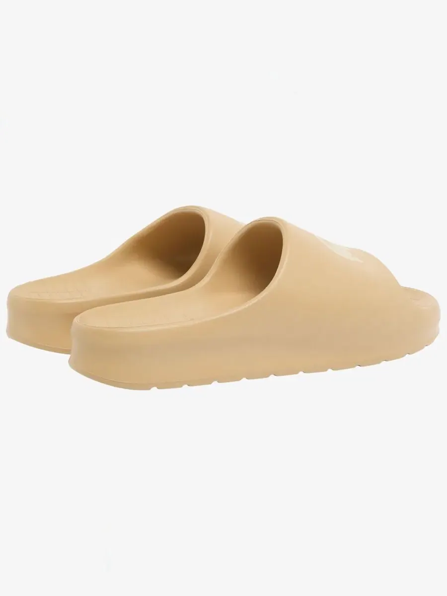 Мужские шлепанцы Serve 2.0 Chunky Slip-On Slides Lacoste — изображение 7 из 17, бежевый/бежевый
