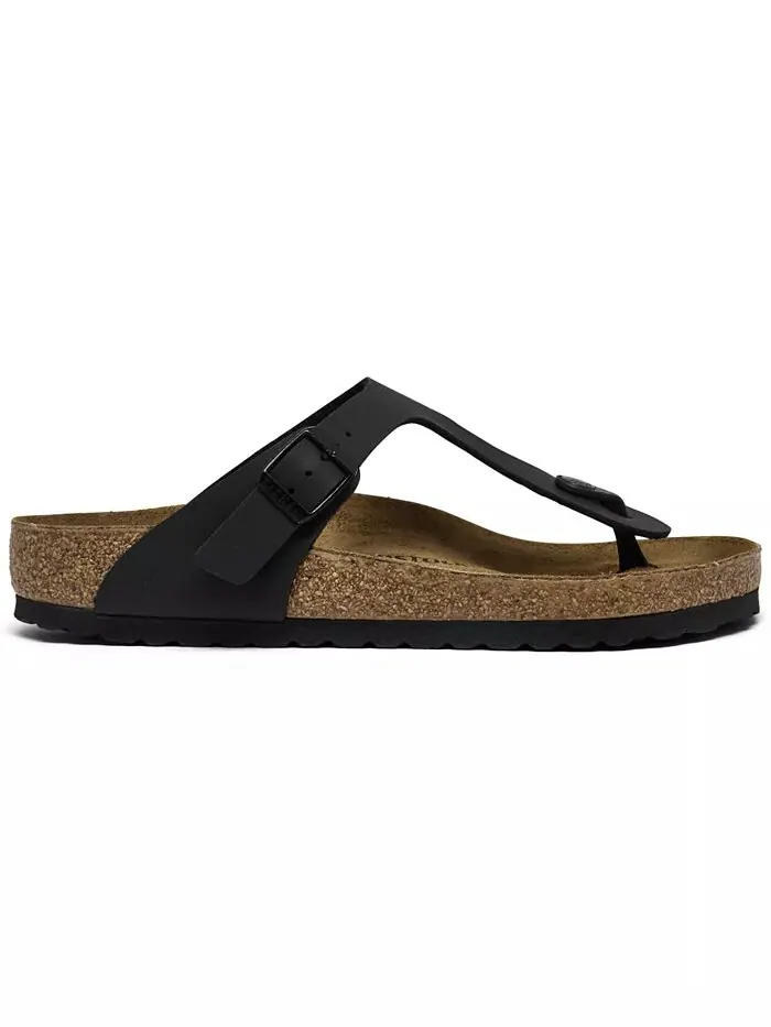 Женские сандалии Gizeh Birko-Flor от Finish Line Birkenstock — изображение 6 из 6, черный