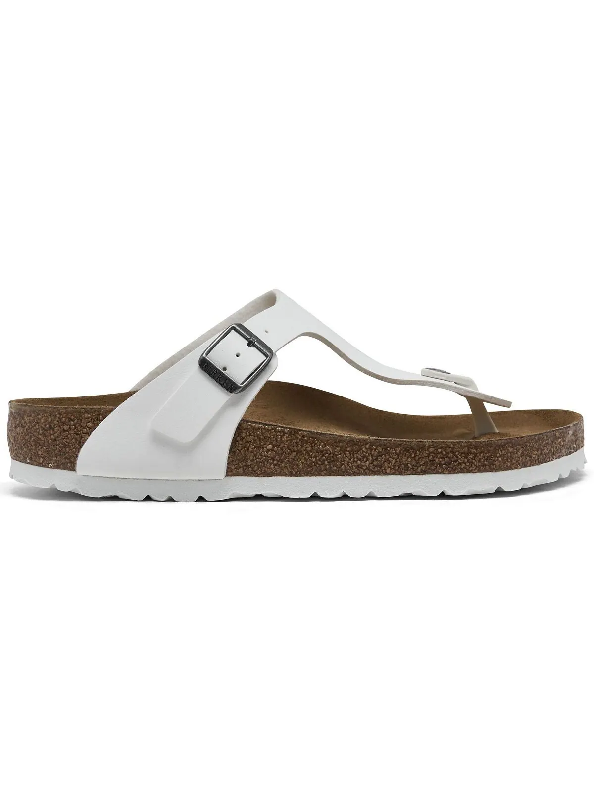 Женские сандалии Gizeh Birko-Flor от Finish Line Birkenstock — изображение 2 из 6, белый