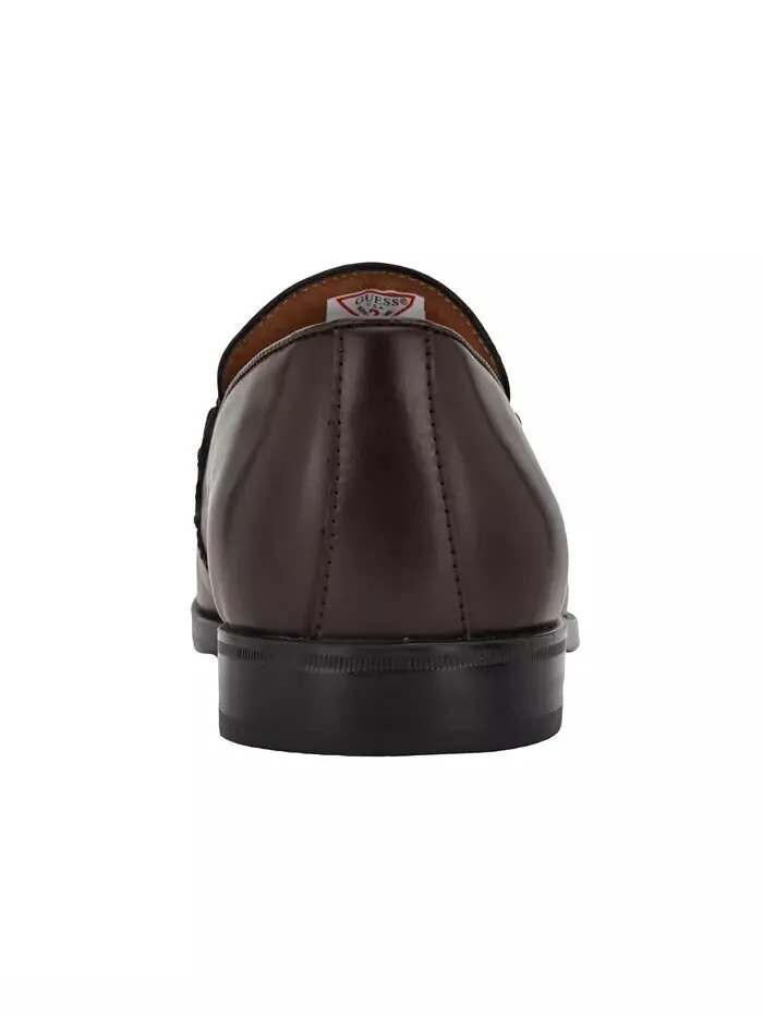 Мужские лоферы без шнуровки с квадратным носком Hare GUESS — изображение 7 из 9, черный