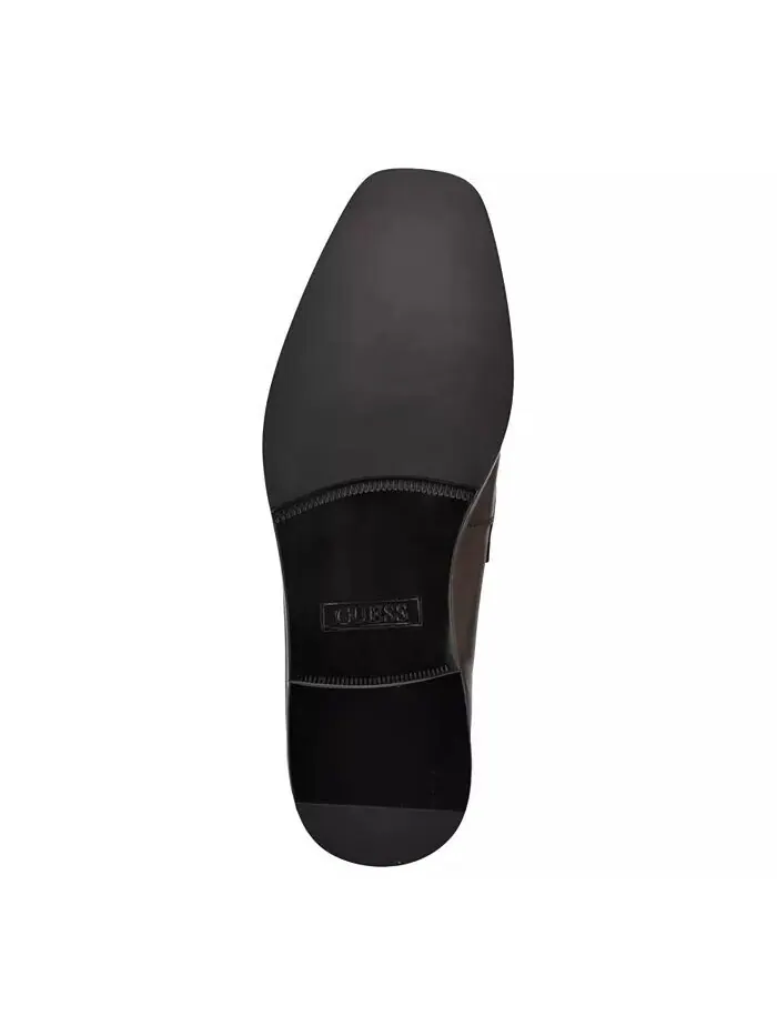 Мужские лоферы без шнуровки с квадратным носком Hare GUESS — изображение 9 из 9, черный