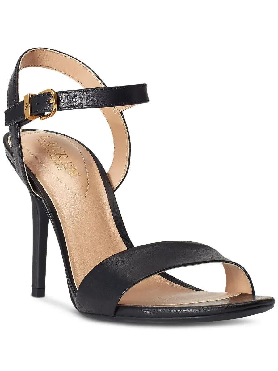 Босоножки Gwen на каблуке 90 мм Lauren Ralph Lauren — изображение 1 из 4, черный