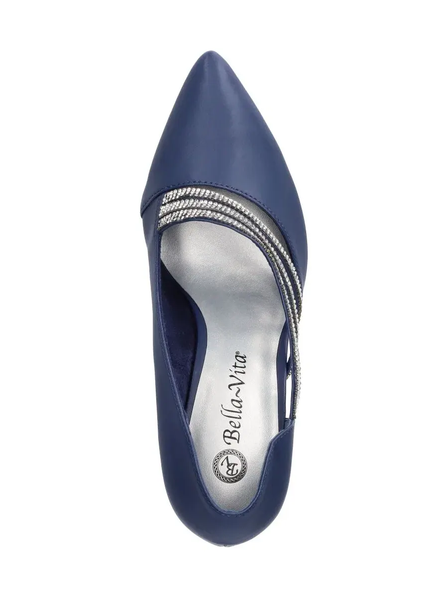Туфли-лодочки Azalea Slip-On Pumps Bella Vita — изображение 4 из 6, темно-синий