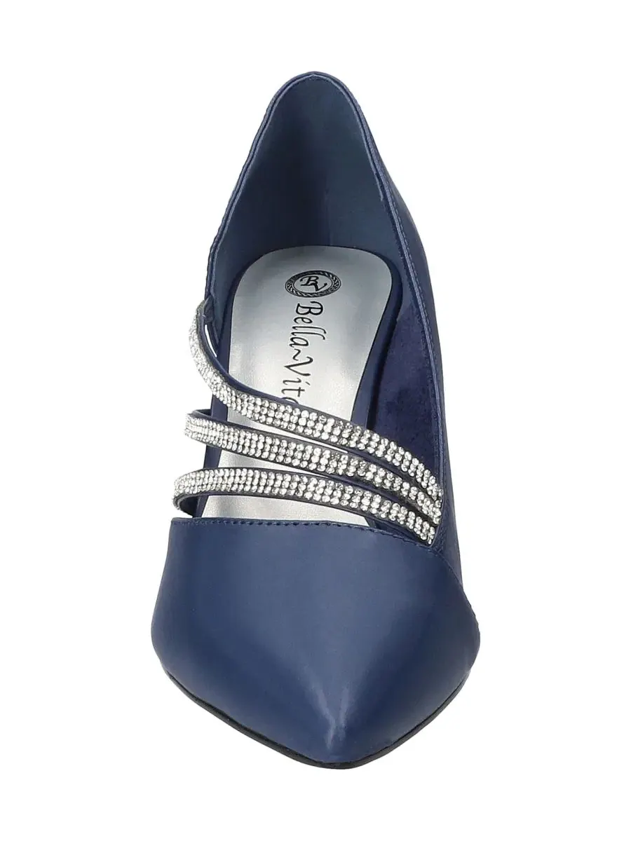 Туфли-лодочки Azalea Slip-On Pumps Bella Vita — изображение 6 из 6, темно-синий