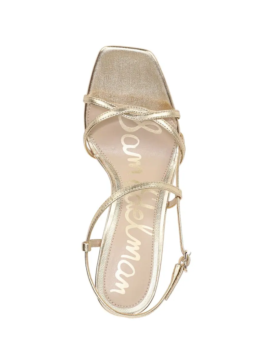 Женские сандалии Elissa с ремешками Sam Edelman — изображение 4 из 5, золотистый