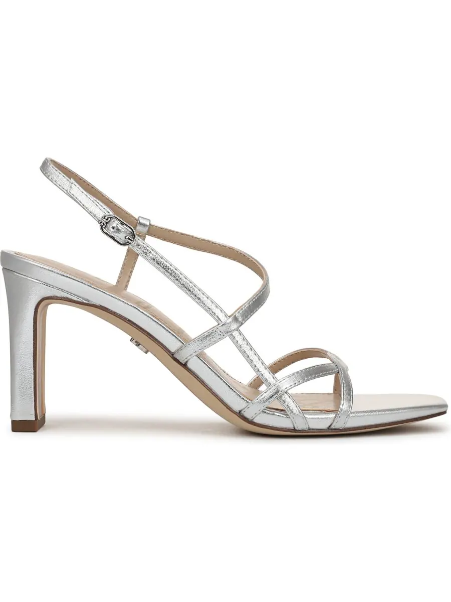 Женские сандалии Elissa с ремешками Sam Edelman — изображение 2 из 5, серебристый