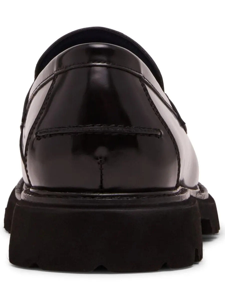 Мужские лоферы без шнурков Steve Madden — изображение 3 из 7, черный
