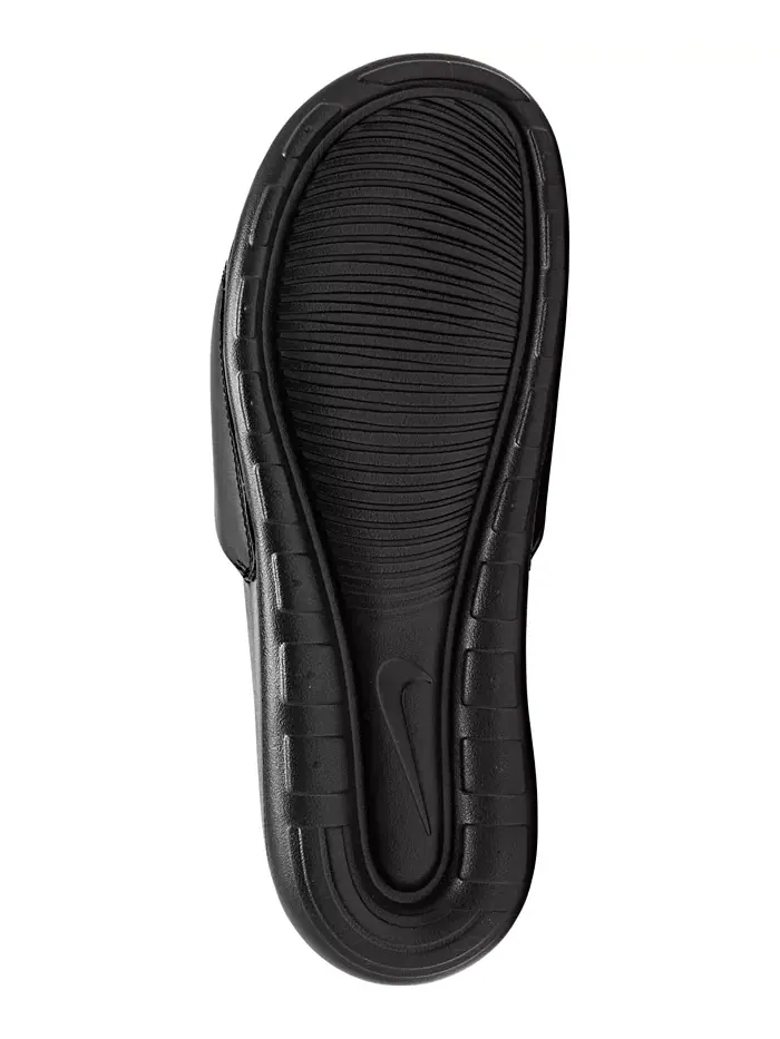 Мужские сандалии Victori One Slide от Finish Line Nike — изображение 5 из 6, черный белый