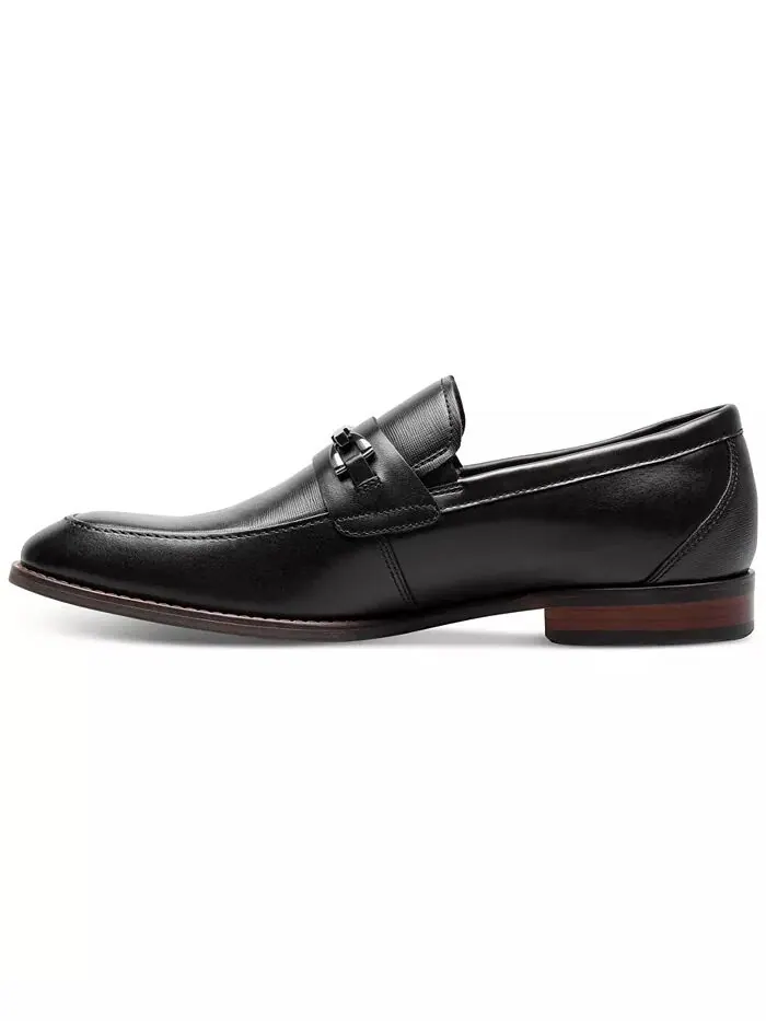 Мужские туфли Kaylor Bit Dress Loafer Stacy Adams — изображение 3 из 7, черный
