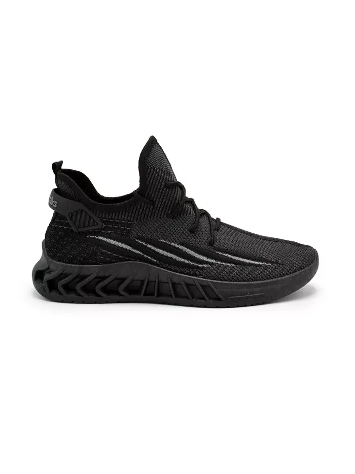 Мужские кроссовки Fit 3.0 Knit Jogger Akademiks — изображение 2 из 7, черный