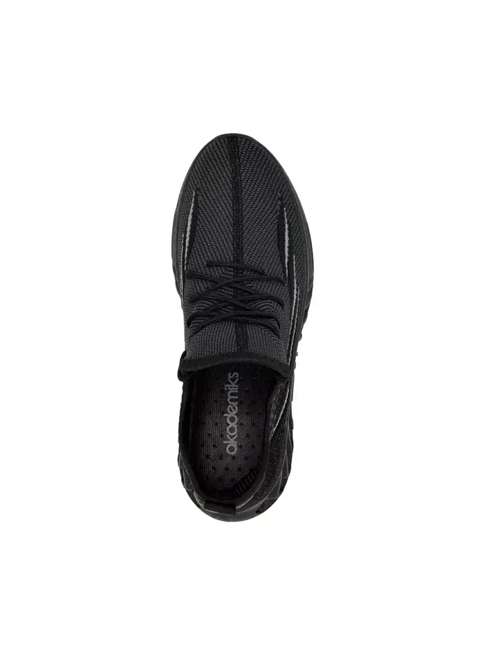 Мужские кроссовки Fit 3.0 Knit Jogger Akademiks — изображение 4 из 7, черный