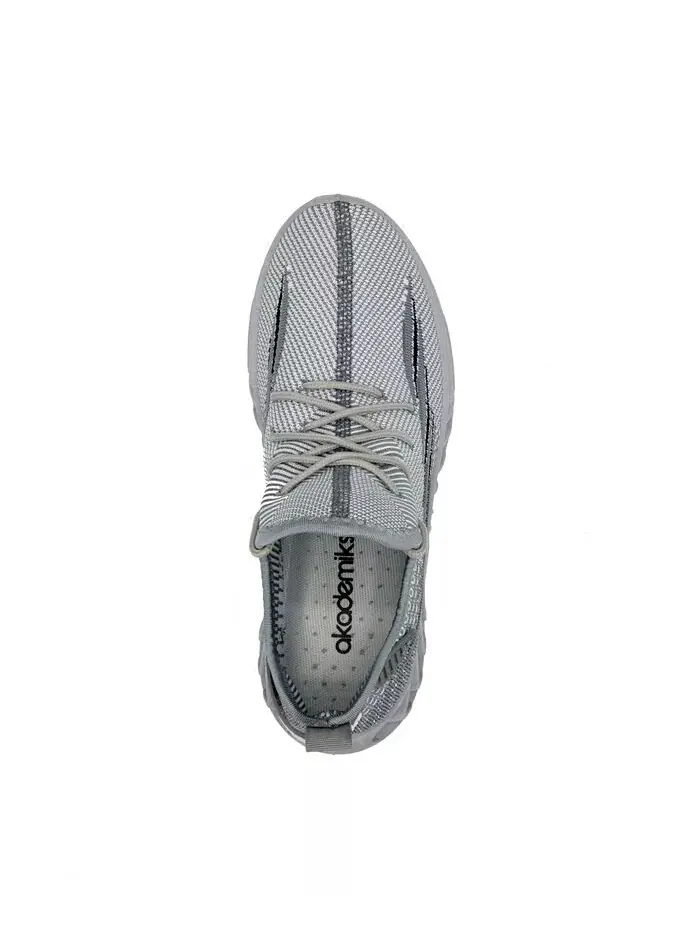Мужские трикотажные кроссовки Fit 3.0 Jogger Akademiks — изображение 4 из 7, серый