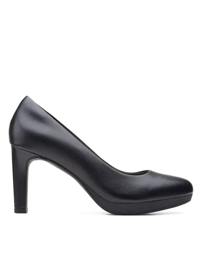 Туфли женские Clarks Ambyr Joy, на высоком каблуке — изображение 2 из 7, черный